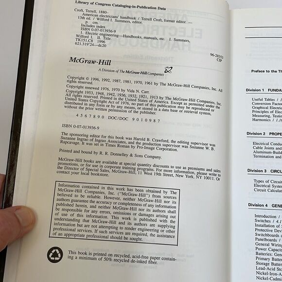 AMERICAN ELECTRICIANS’ HANDBOOK - Picture 5 of 5